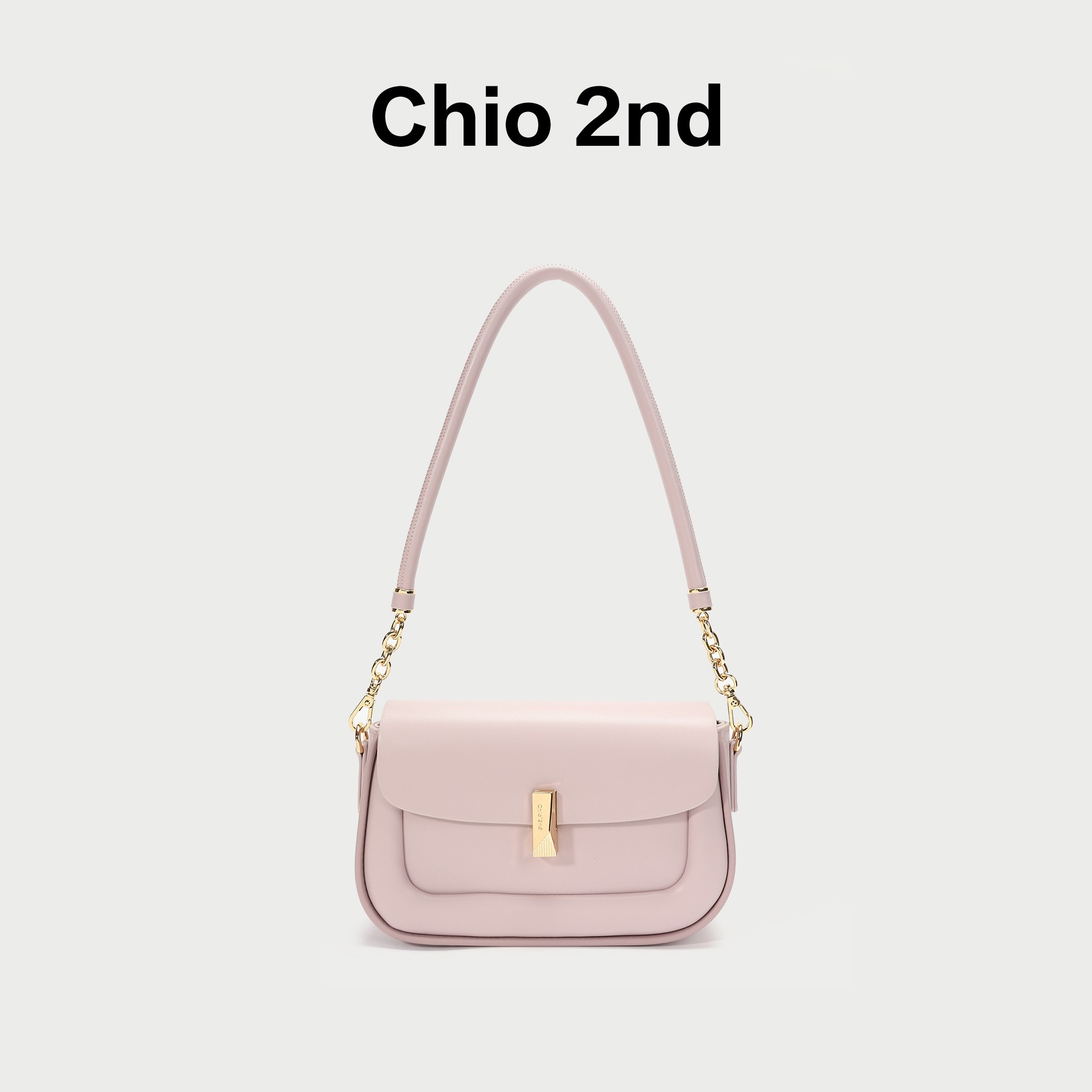 南风Chio2nd 小方包包女2025新款粉色简约通勤单