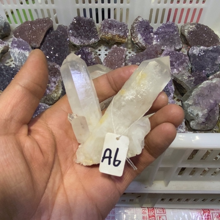 水晶水晶原石摆件未镶嵌