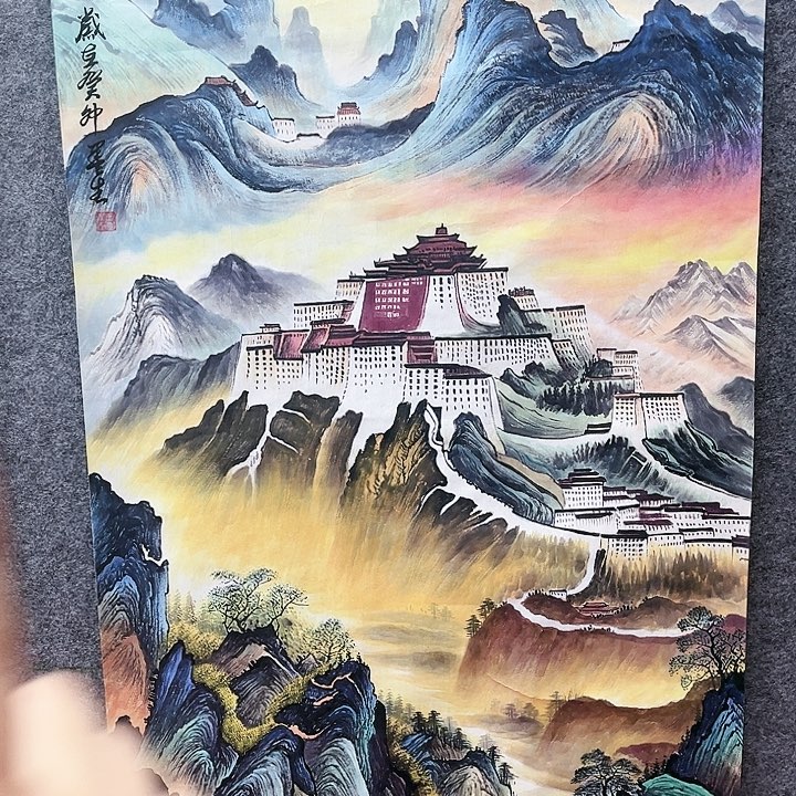 鲁岳美术艺术作品2