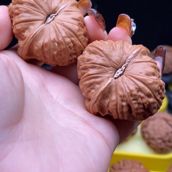 文玩核桃把件南瓜顿