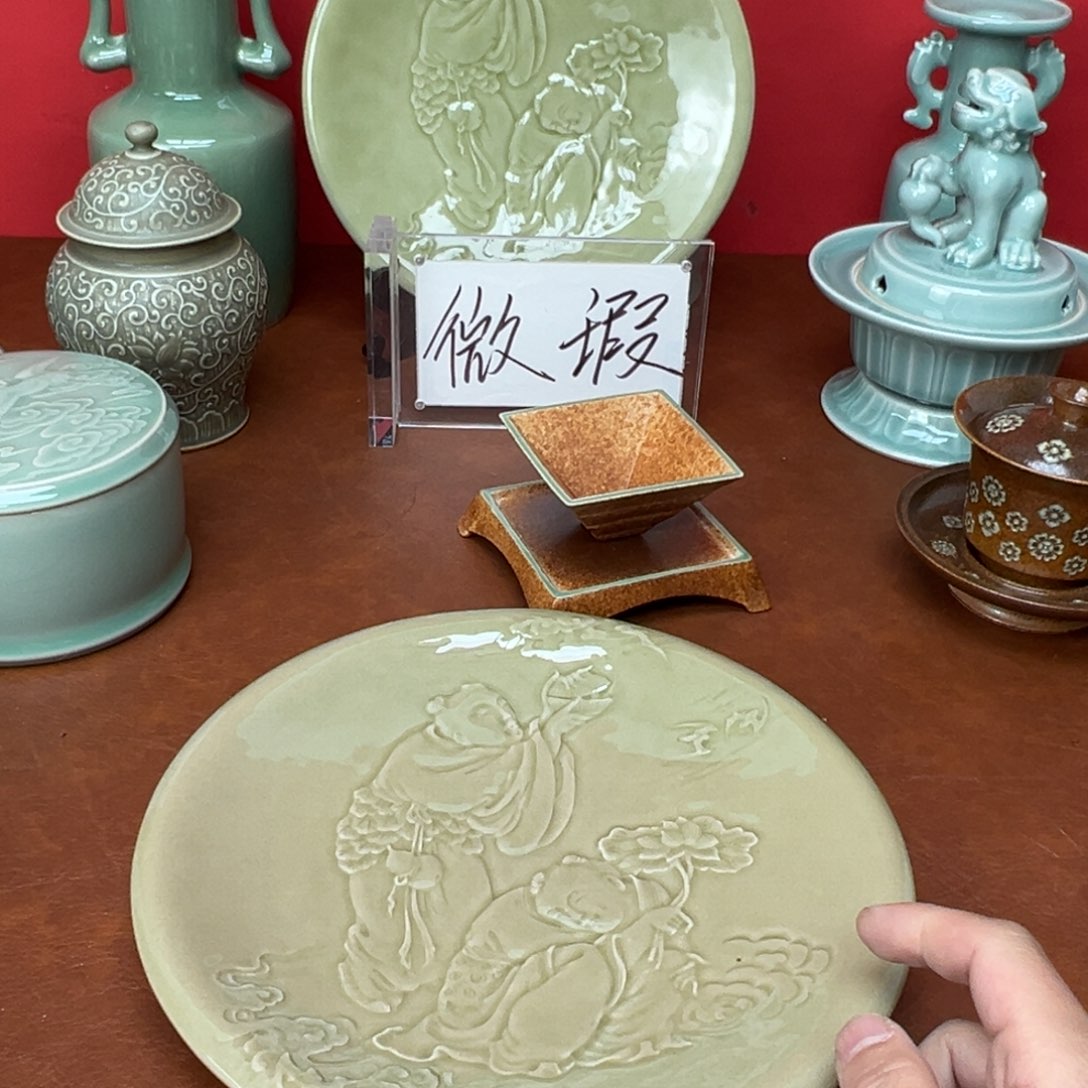 青瓷茶器青茶器器