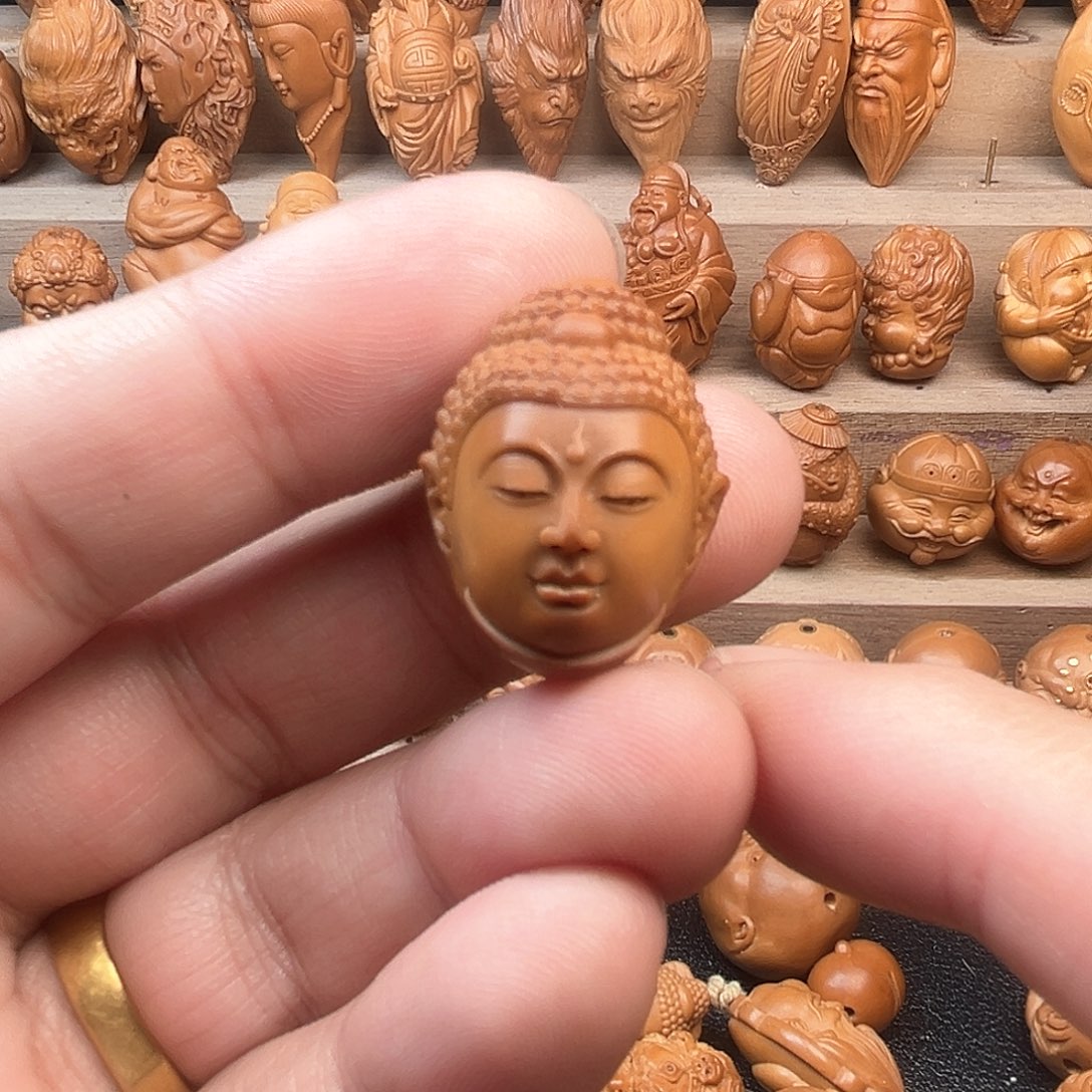 橄榄核吊坠20如来佛祖