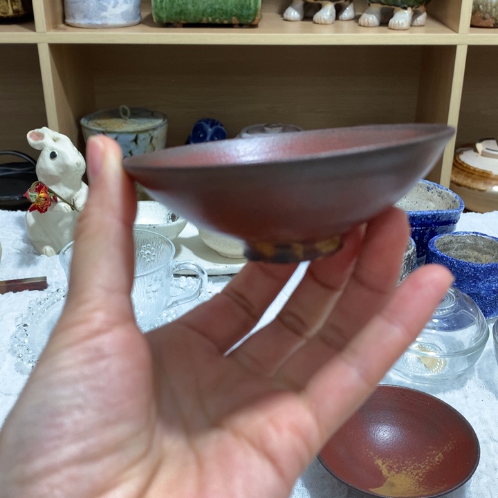 新年快乐 恭喜发财陶器