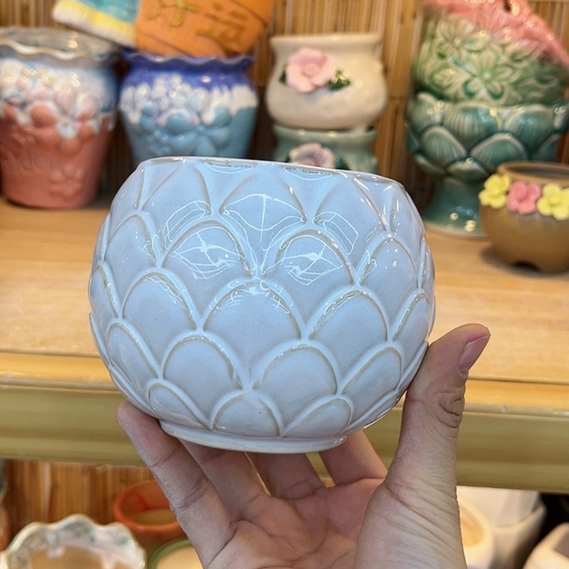 【闪购商品】陶瓷花盆