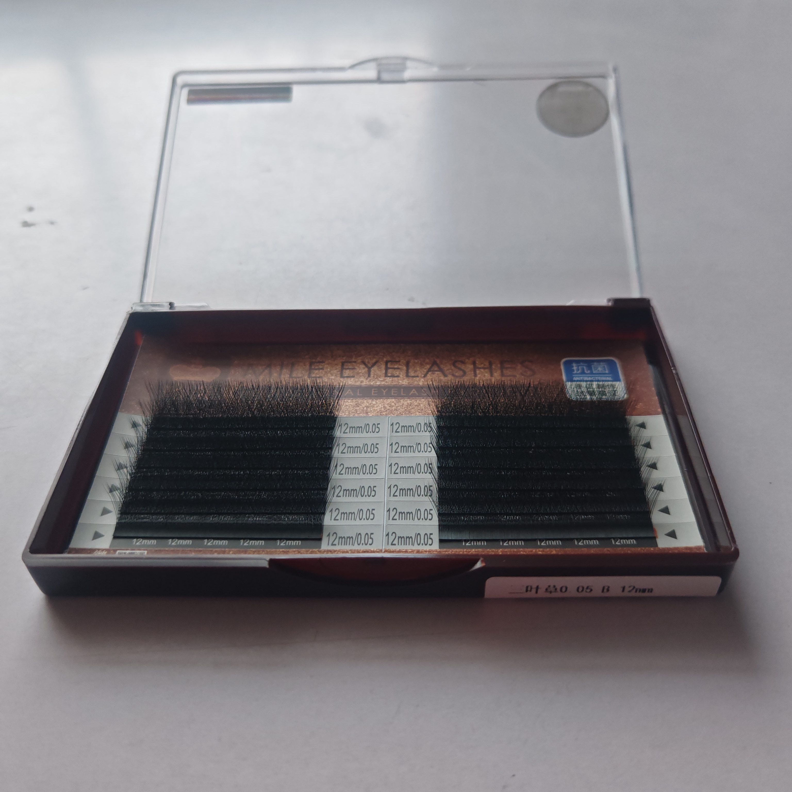 咪楽柔软超软轻盈手工高品质睫毛工厂三叶草0.05