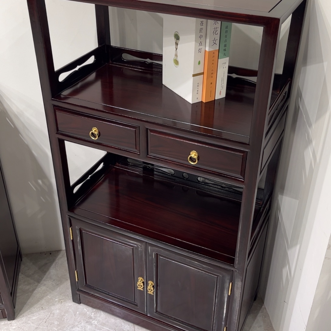 黑酸枝木类储物柜文件柜