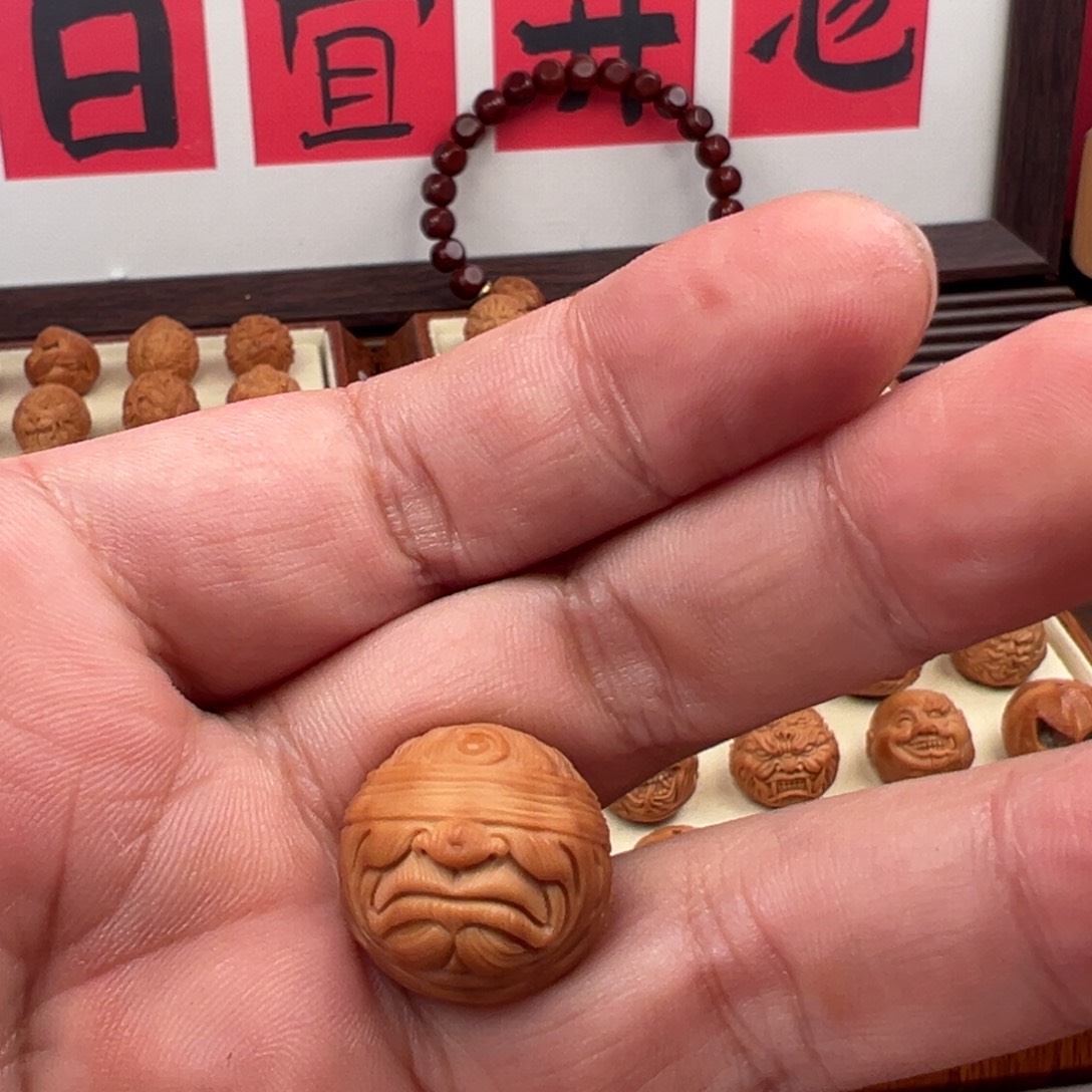 伤***卜核桃手串/手链界域恶僧盲僧单颗188