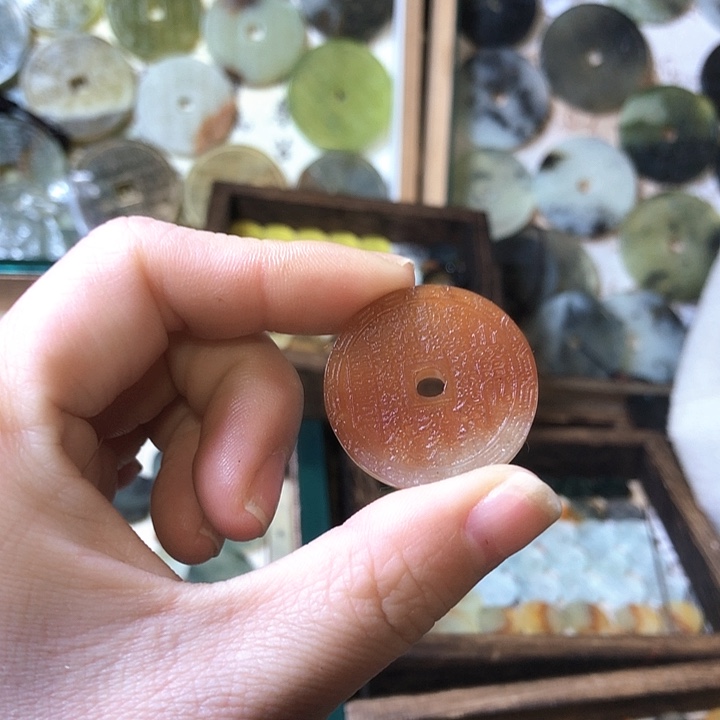 岫玉岫玉挂件未镶嵌