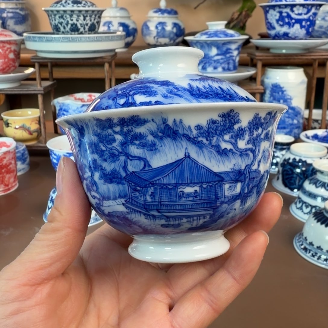 景德镇陶瓷手工手绘