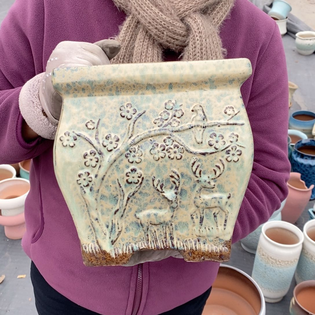 红陶口20高20～～～