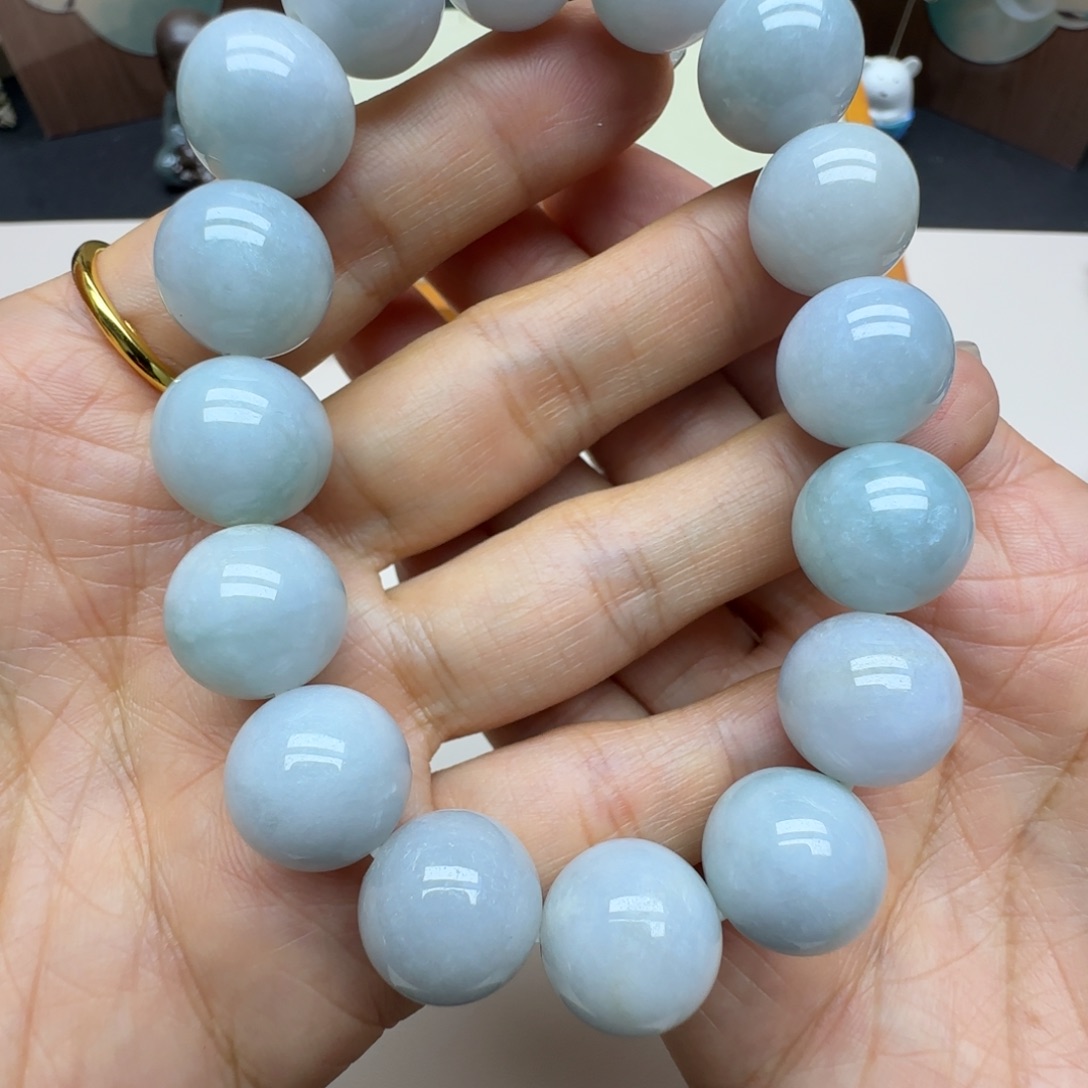 翡翠未镶嵌颈饰手串卡13