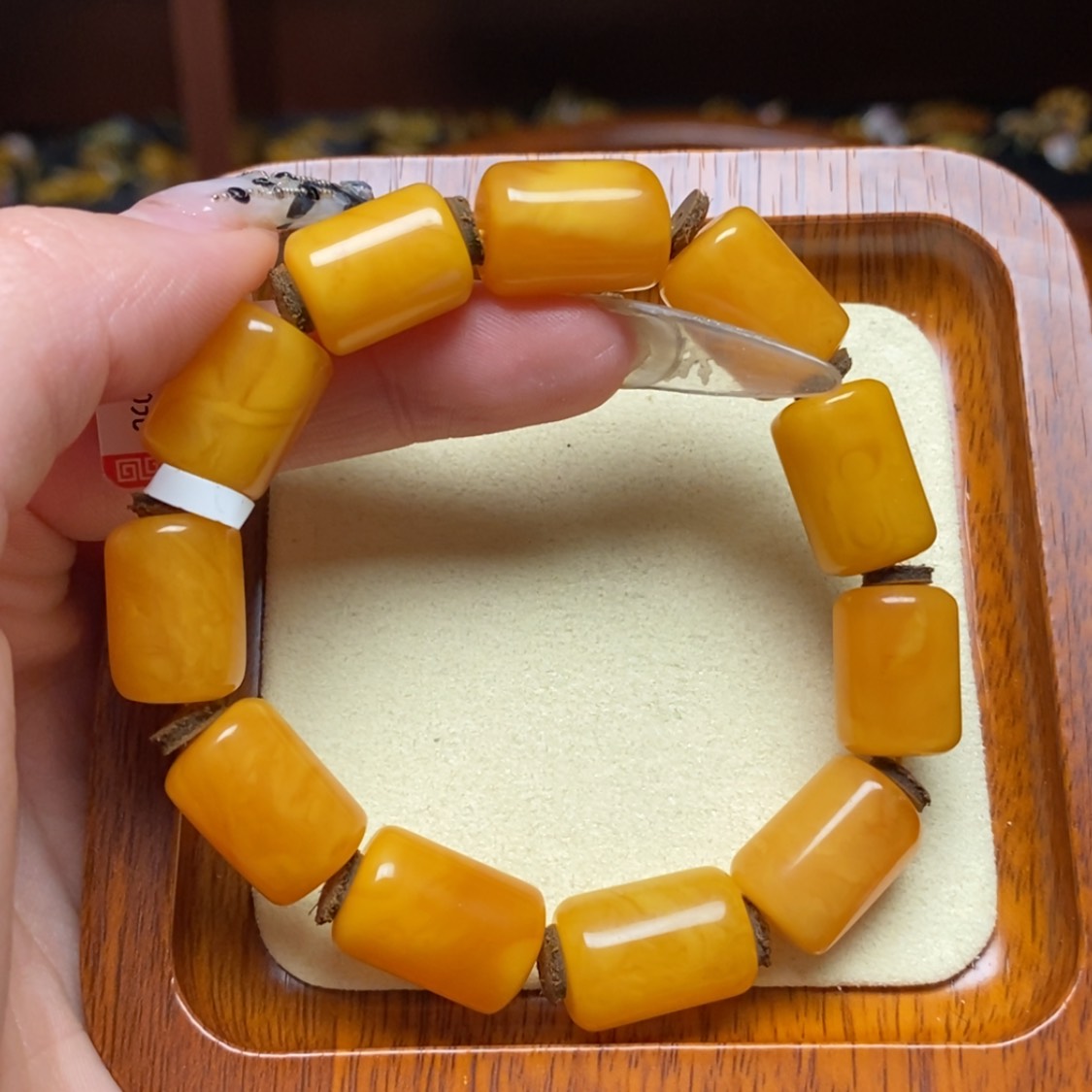 【闪购商品】蜜蜡手链未镶嵌手串