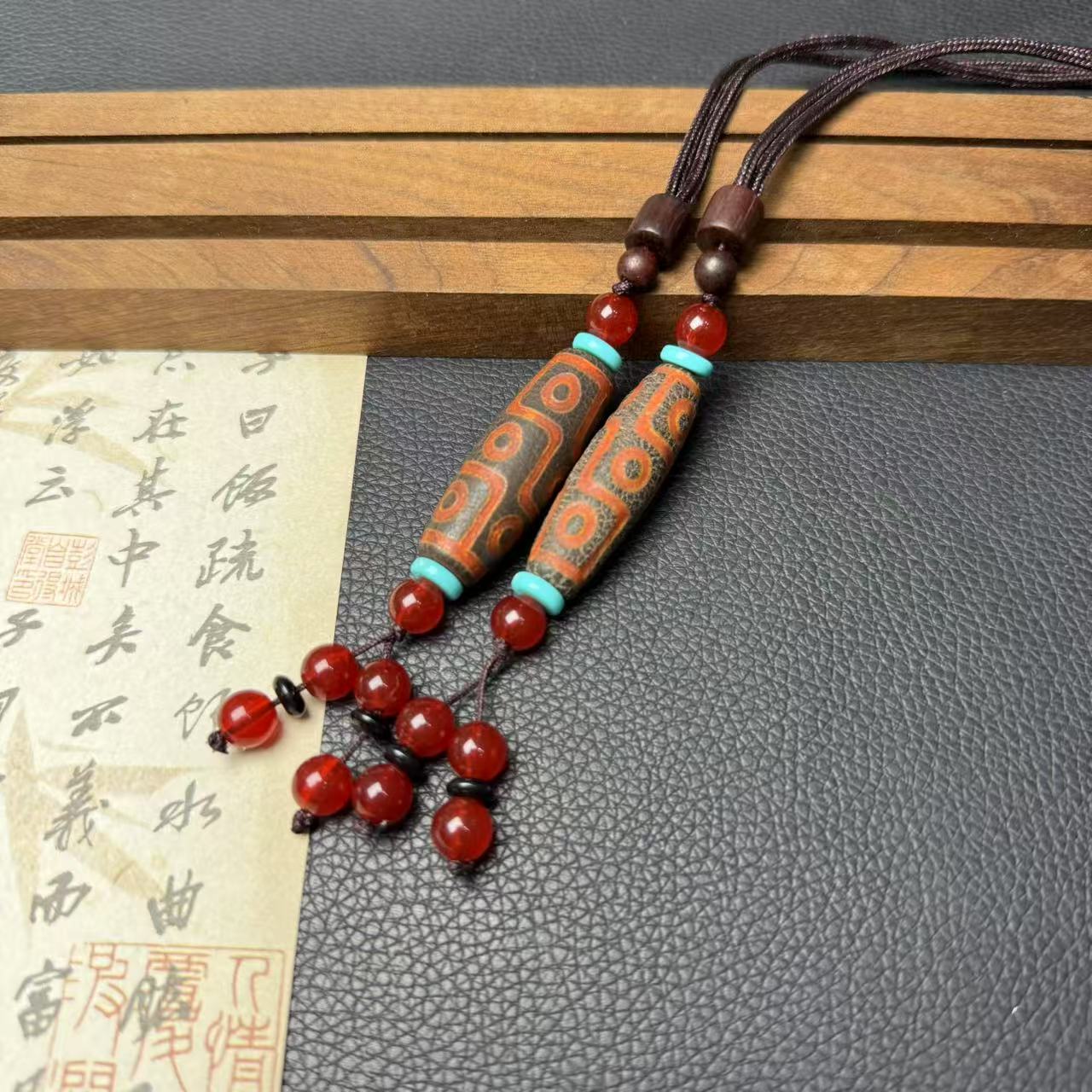 天然特色玛瑙吊坠-k001-多样性发一