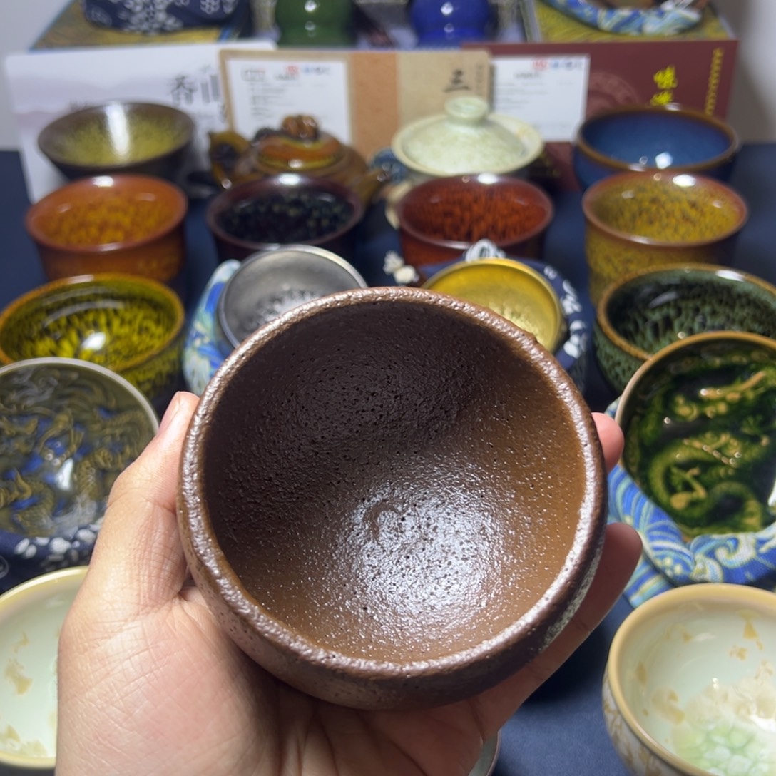 茶盏建阳建盏喝茶主人杯