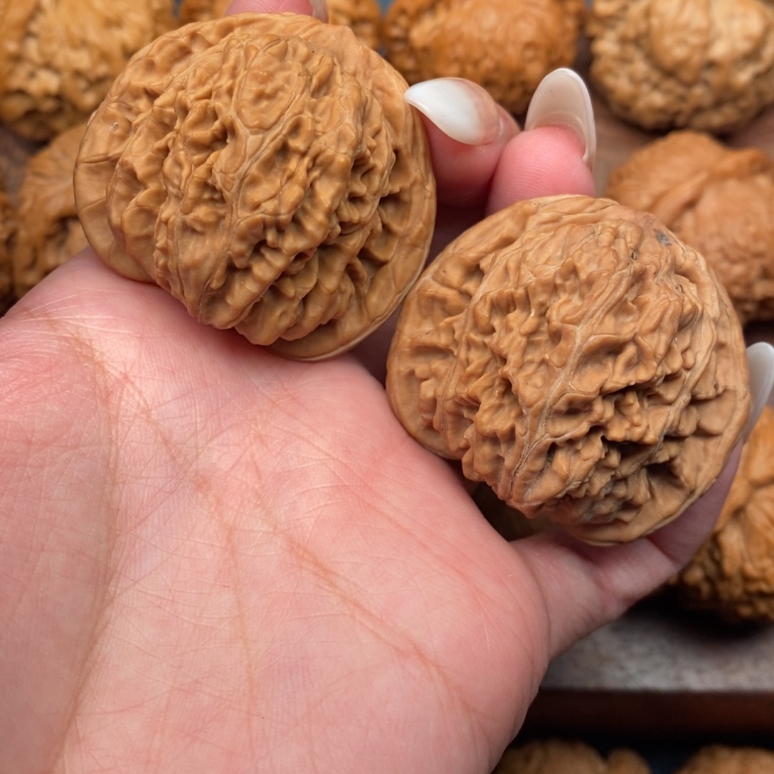 文玩核桃把件全品，老款平谷楼43