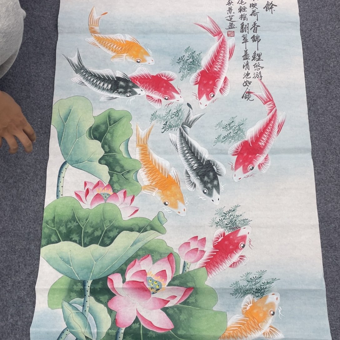 国画手绘国画欣赏一下
