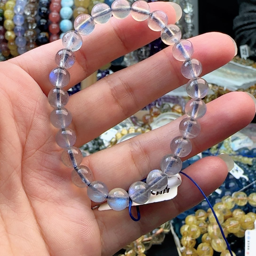 水晶手链未镶嵌手串