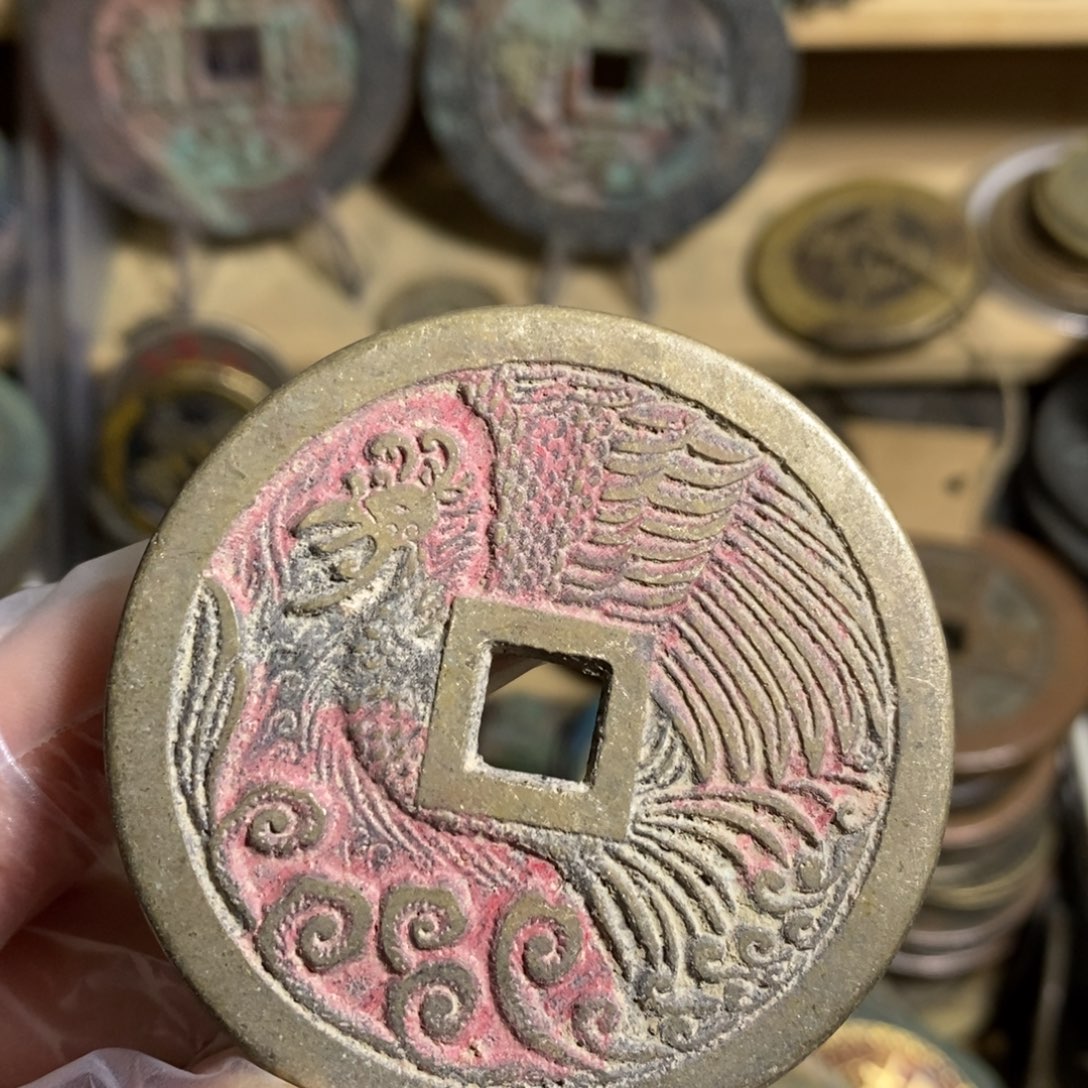 铜现代工艺品学习币
