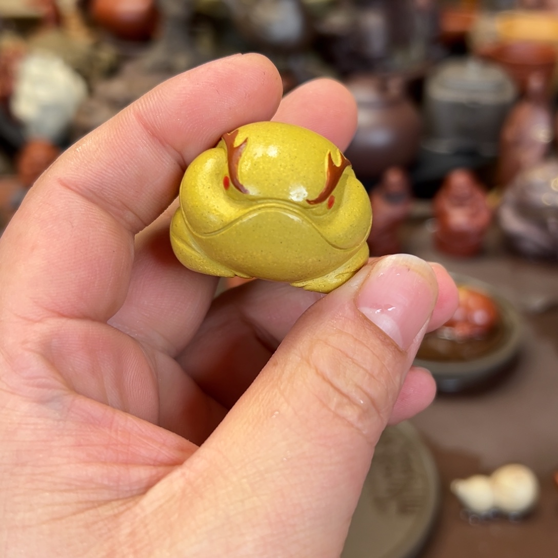 紫砂茶宠紫砂金蟾