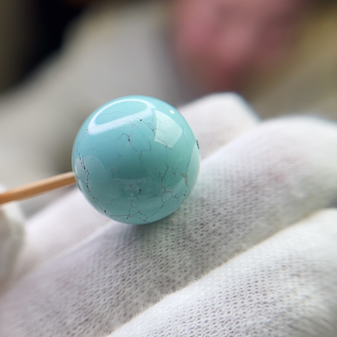 绿松石珠宝奇石未镶嵌16.9