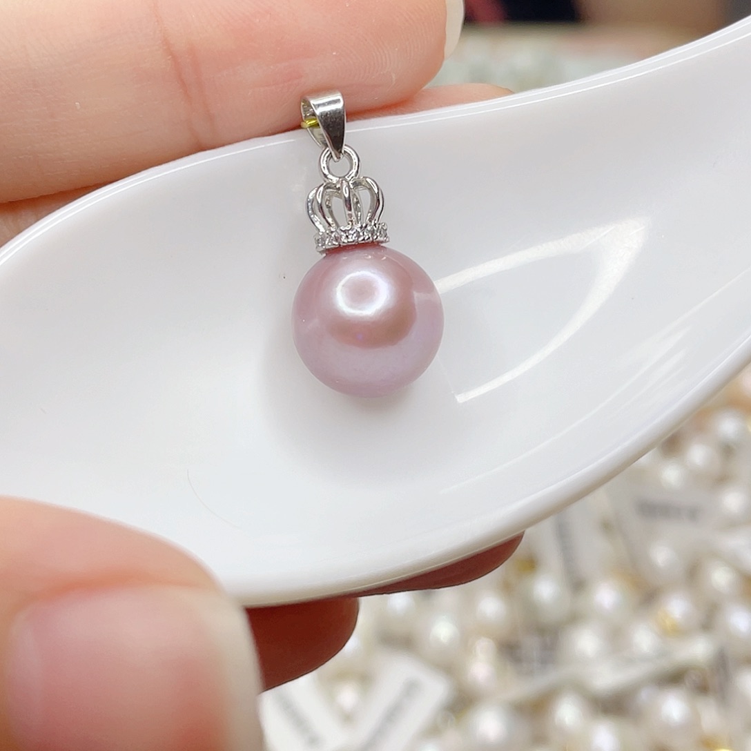 淡水珍珠未镶嵌吊坠(赠链)