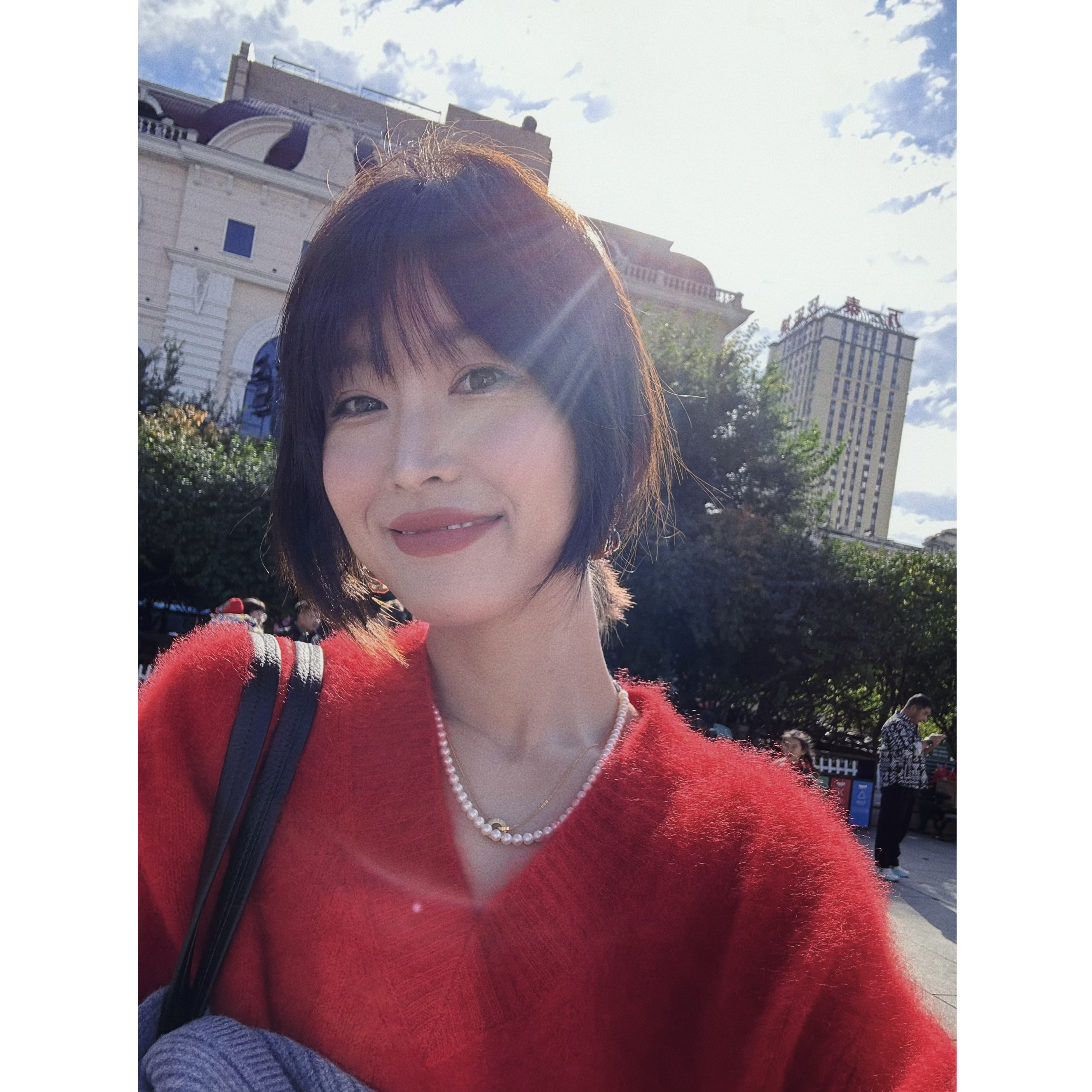 妞姐自制 杨阳同款 925银项链 5.5-6mm XL4D10945.