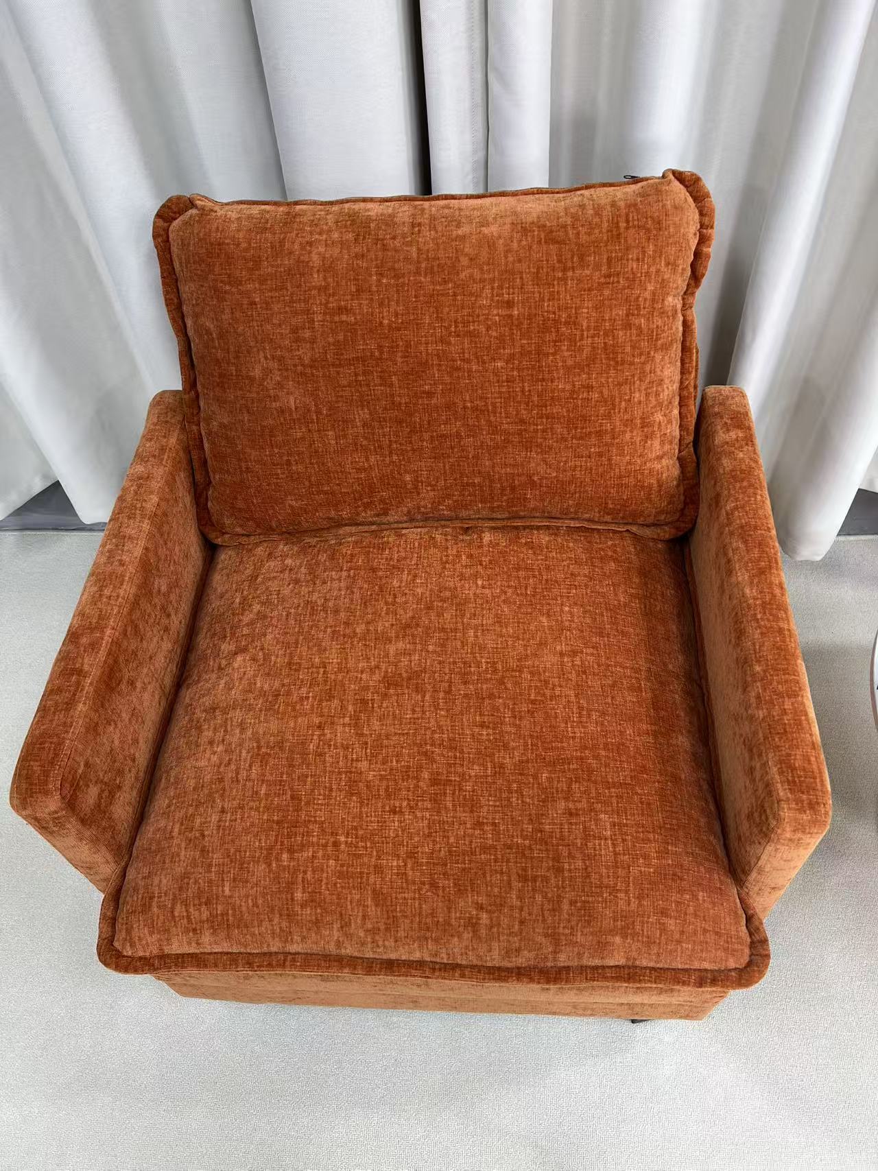 意式设计高定沙发床小户型可折叠两用单人卧室客厅