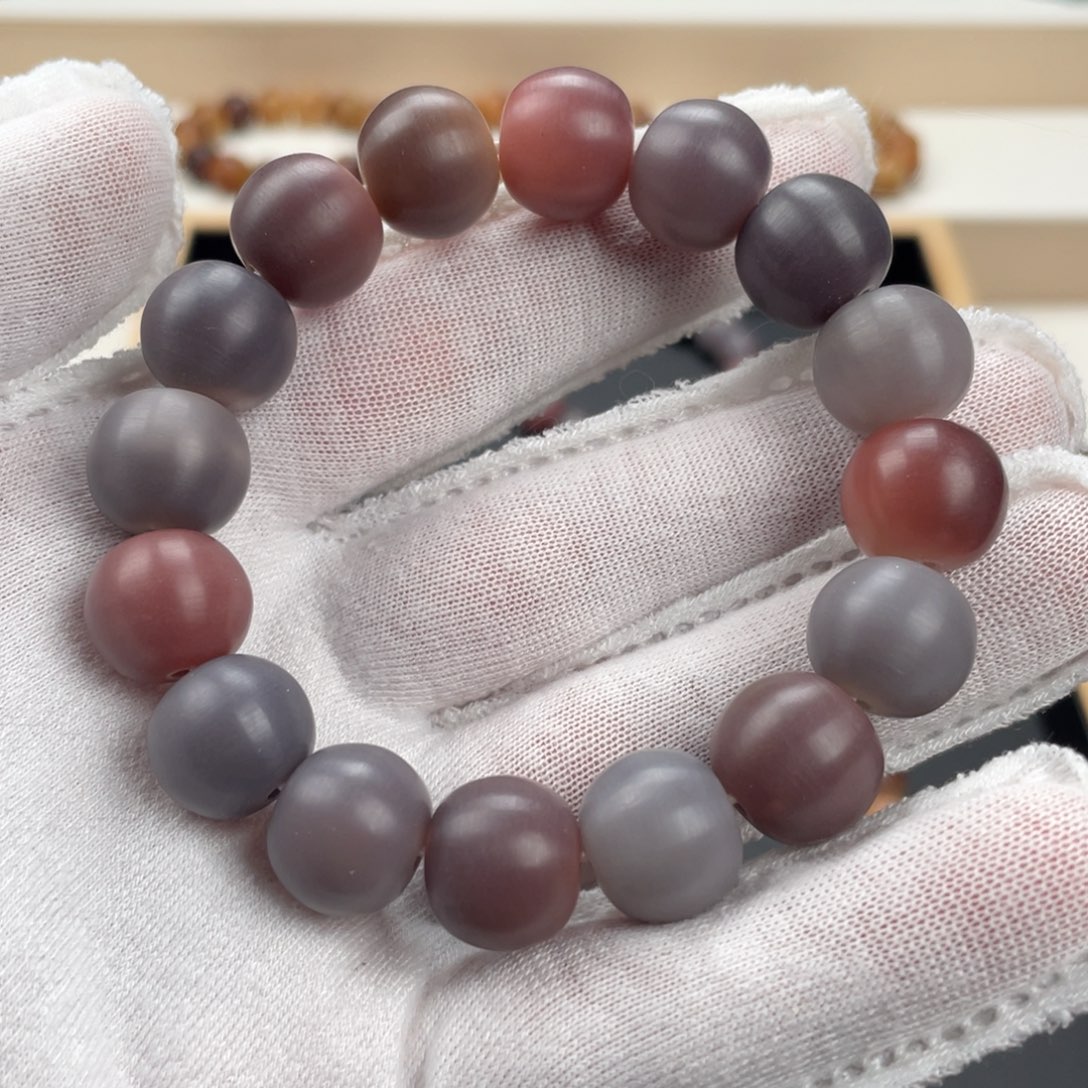 白玉菩提吊坠卡14手工干磨通货