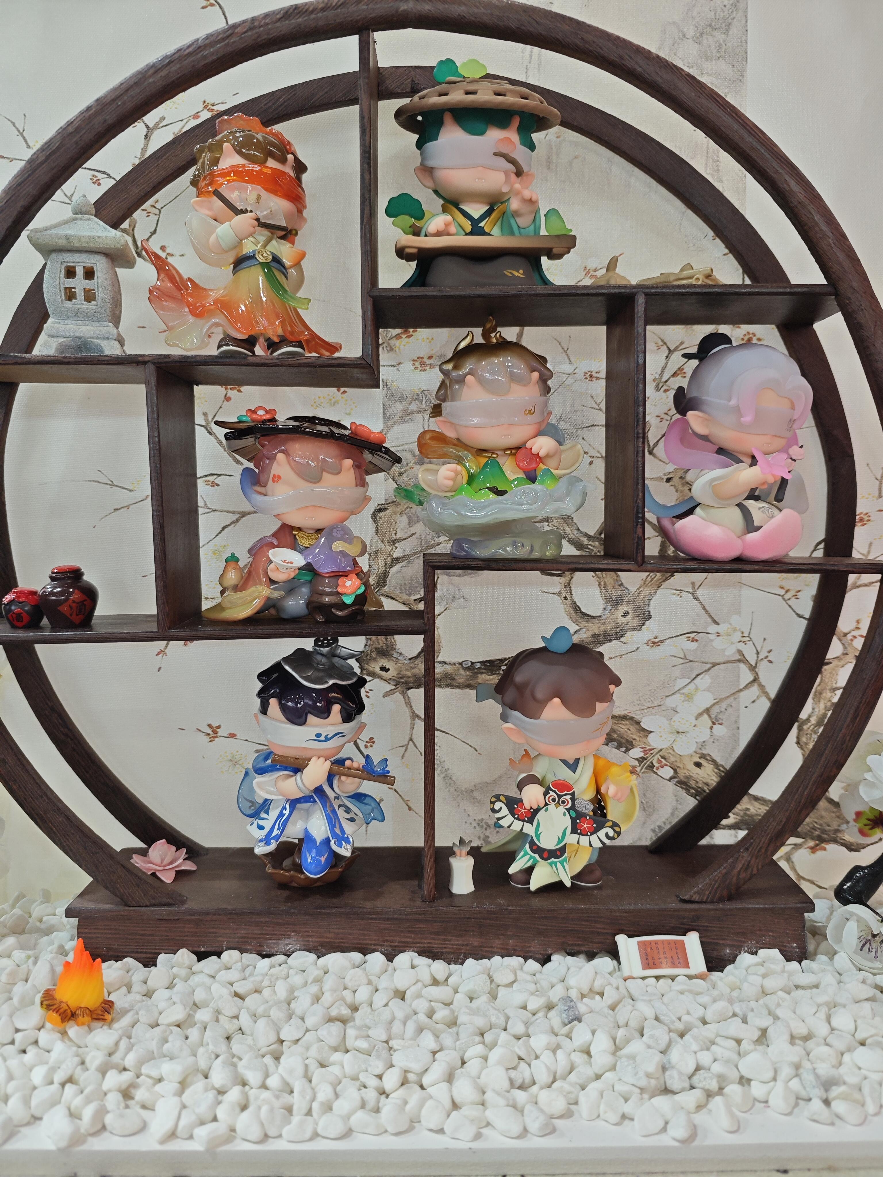 正版  Lodii 千里江山行歌赋盲盒 国风盲盒