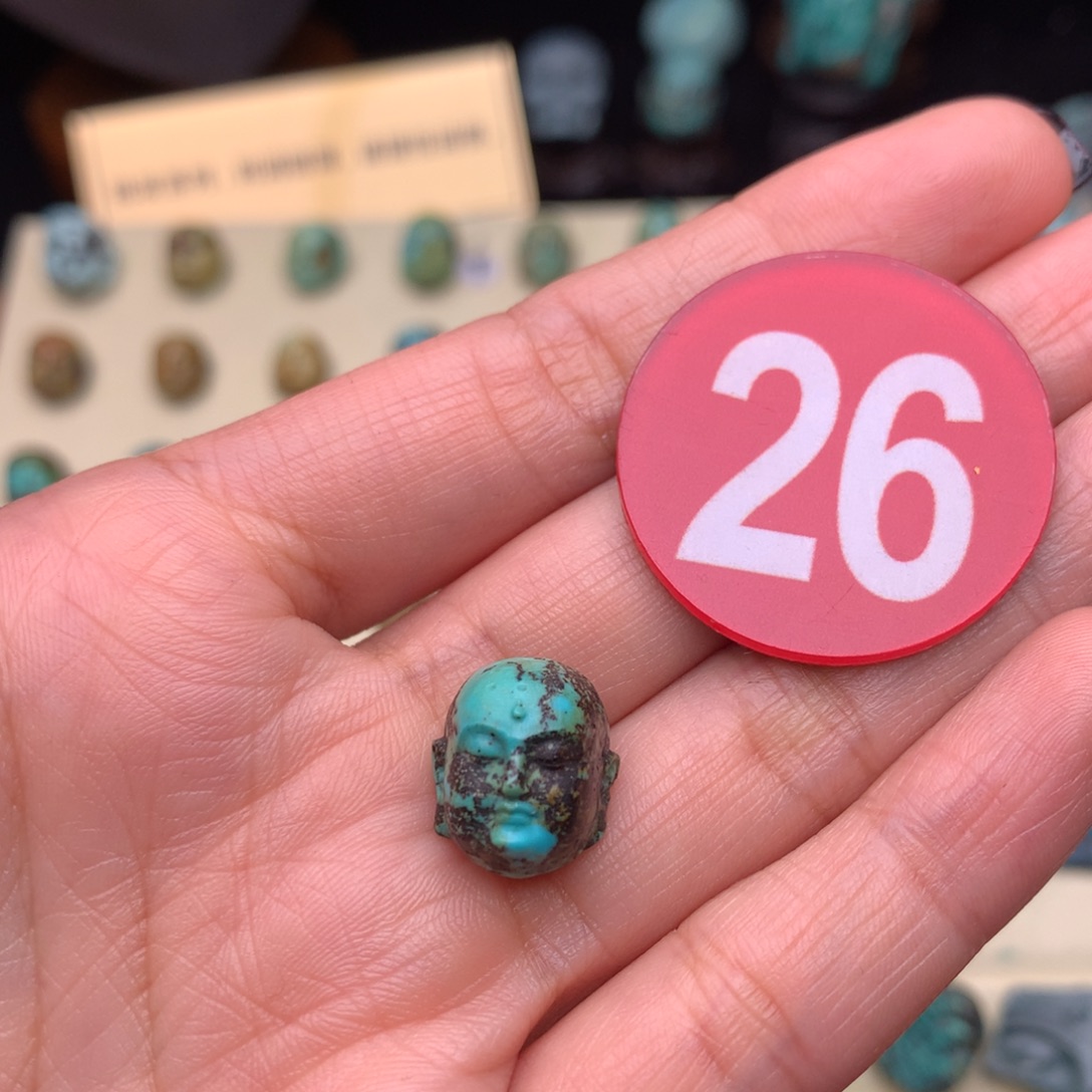 绿松石未镶嵌配饰