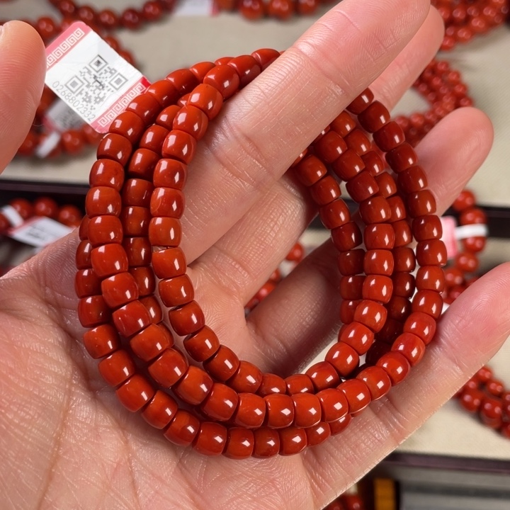 南红玛瑙手链未镶嵌逃****人
