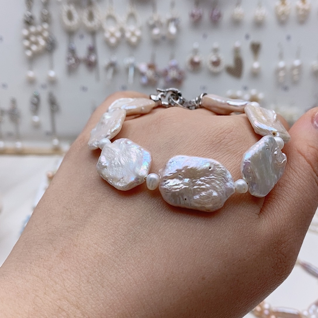 耳饰未镶嵌淡水珍珠