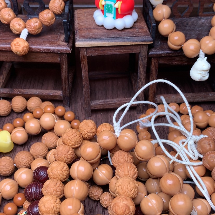 【闪购商品】手串文玩核桃猪*饭大圣16。 3条