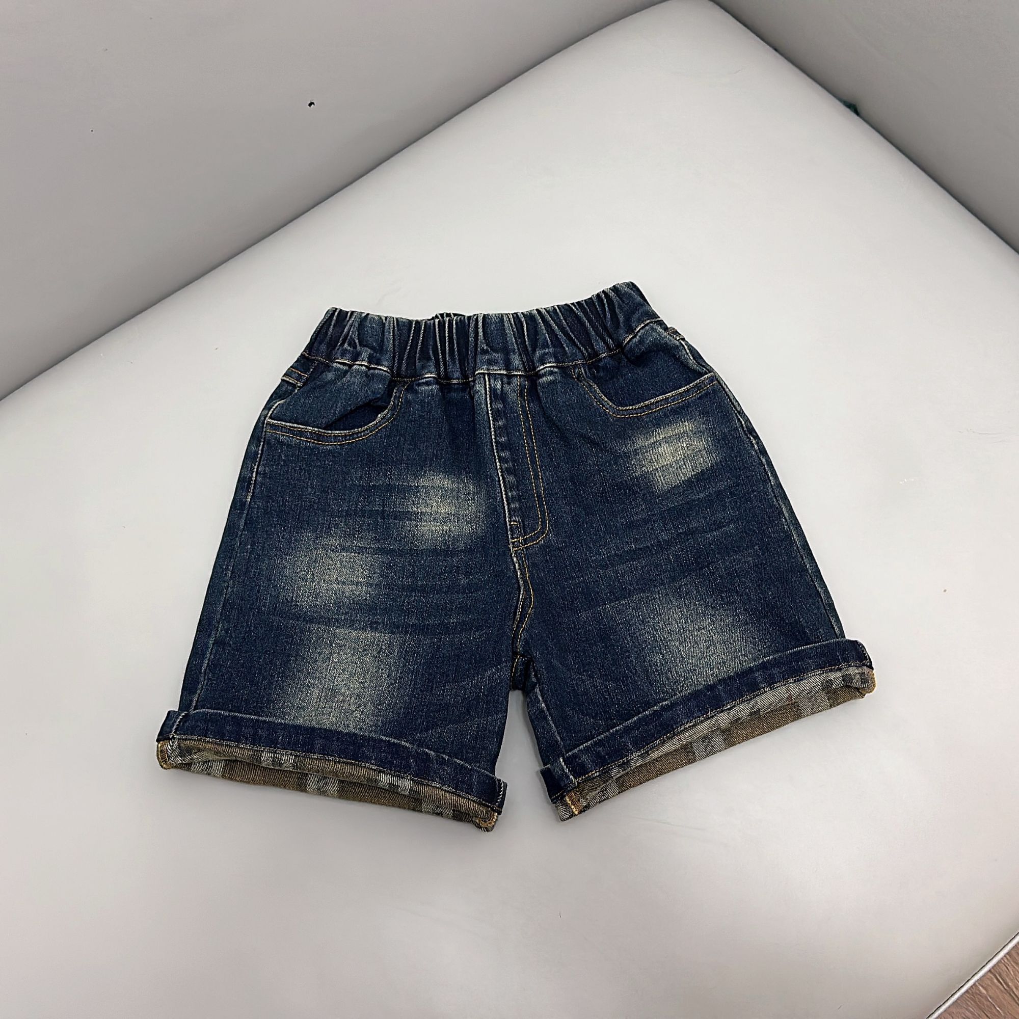 倍存/BEICUN夏季儿童高能感牛仔短裤