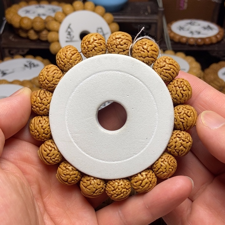 桃核手串野生肠纹东北