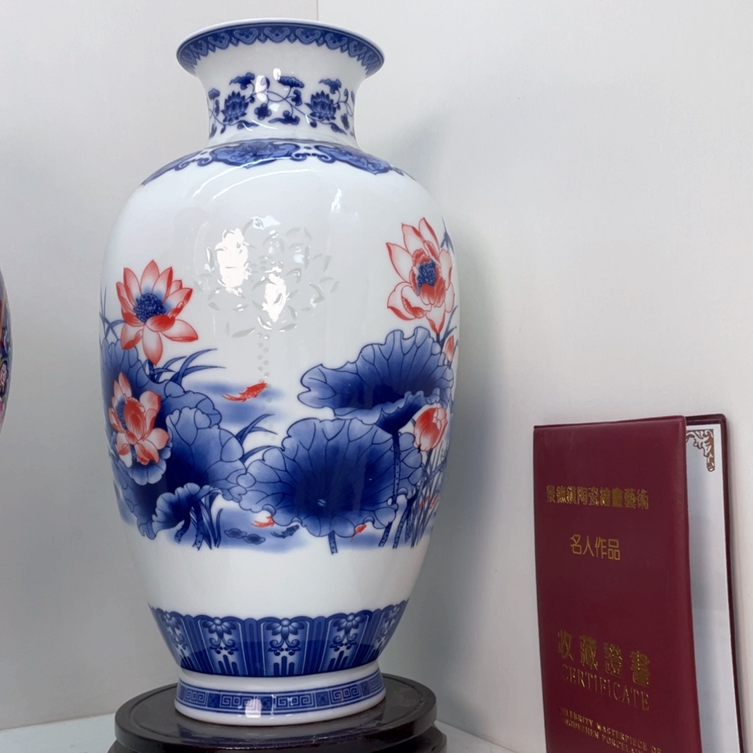 摆件景德镇陶瓷现代工艺品摆件