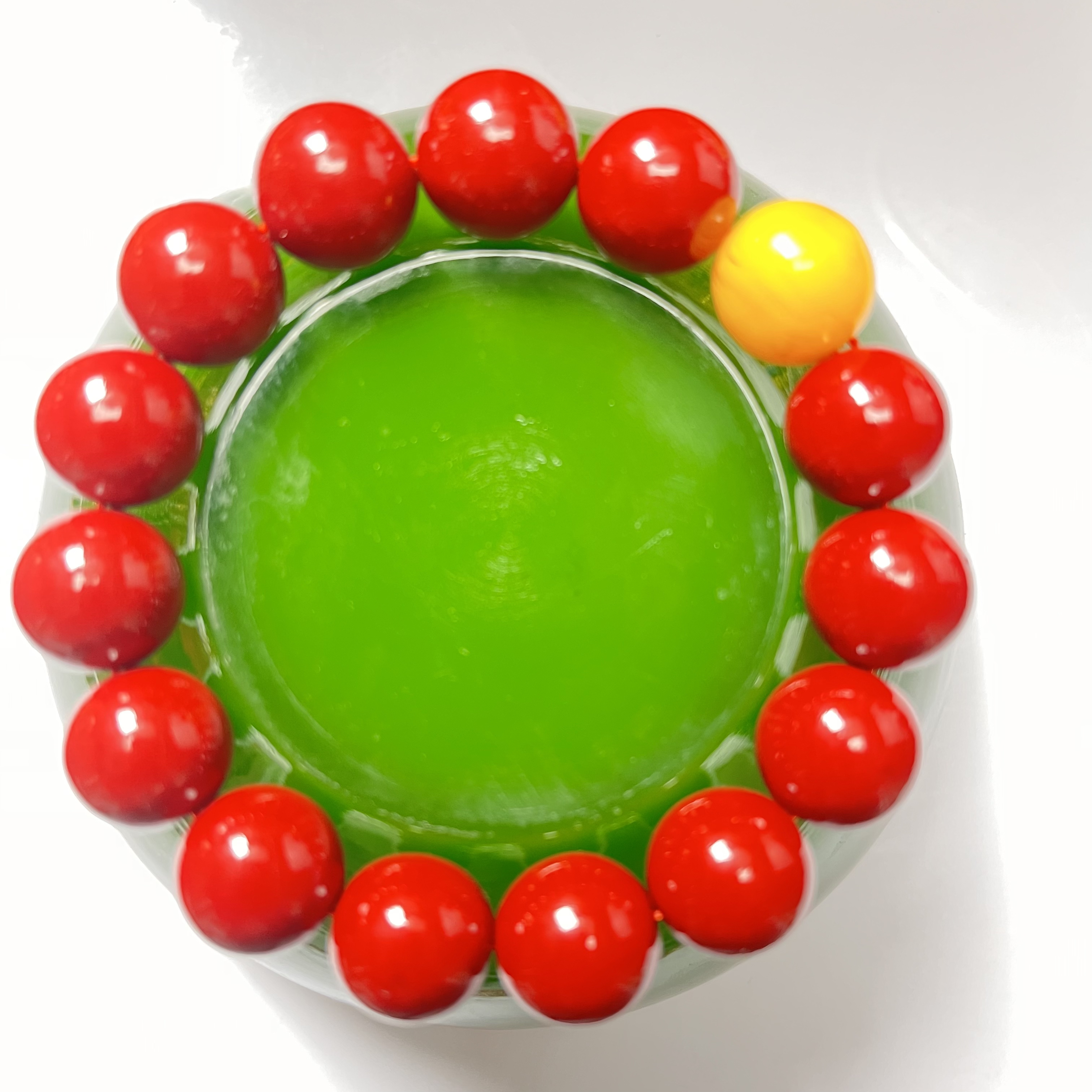 含辰砂工艺品甄选手工制作朱砂手串（卡14）