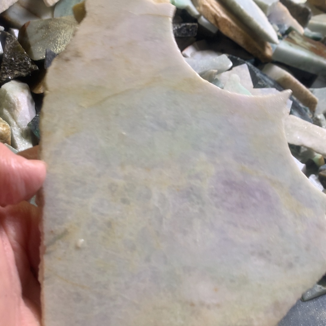 翡翠颈饰未镶嵌缅甸翡翠