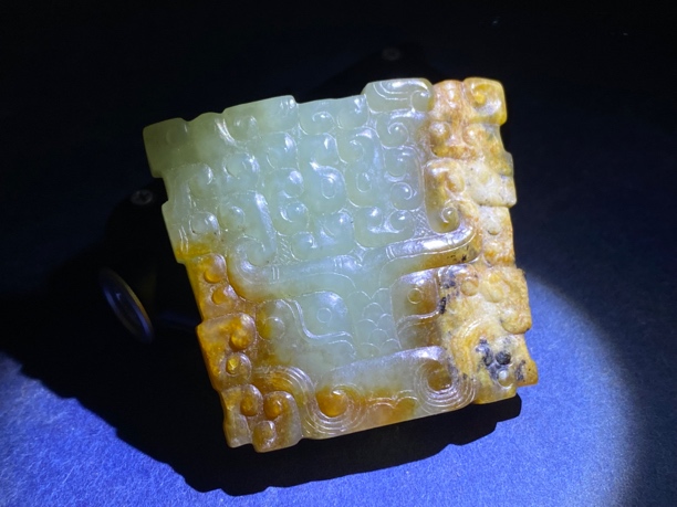 局部钙化，神韵优美饕餮