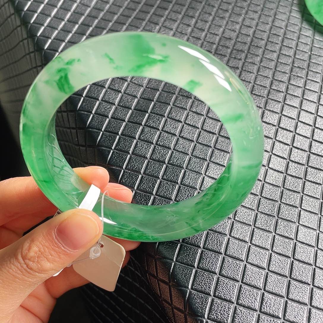 石英质玉手镯57未镶嵌心*