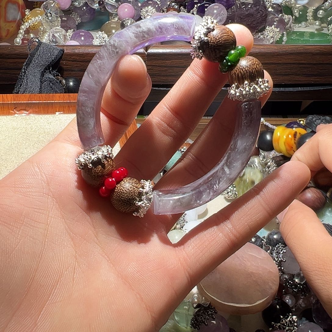 未镶嵌水晶手链水晶手链
