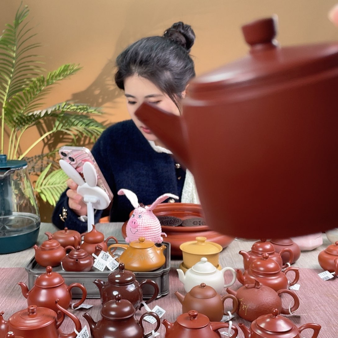 天****刚潮州手拉壶全手工