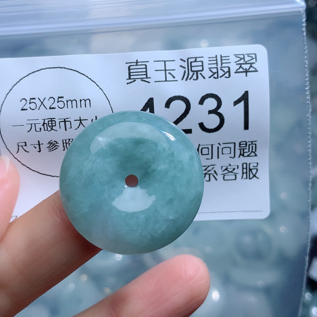 翡翠颈饰未镶嵌4231。