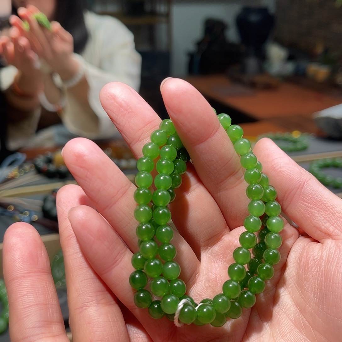 和田玉颈饰未镶嵌安*吉