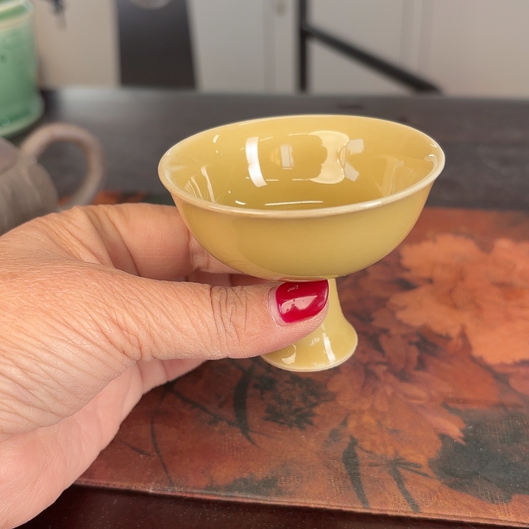 龙泉云间青瓷小米茶器