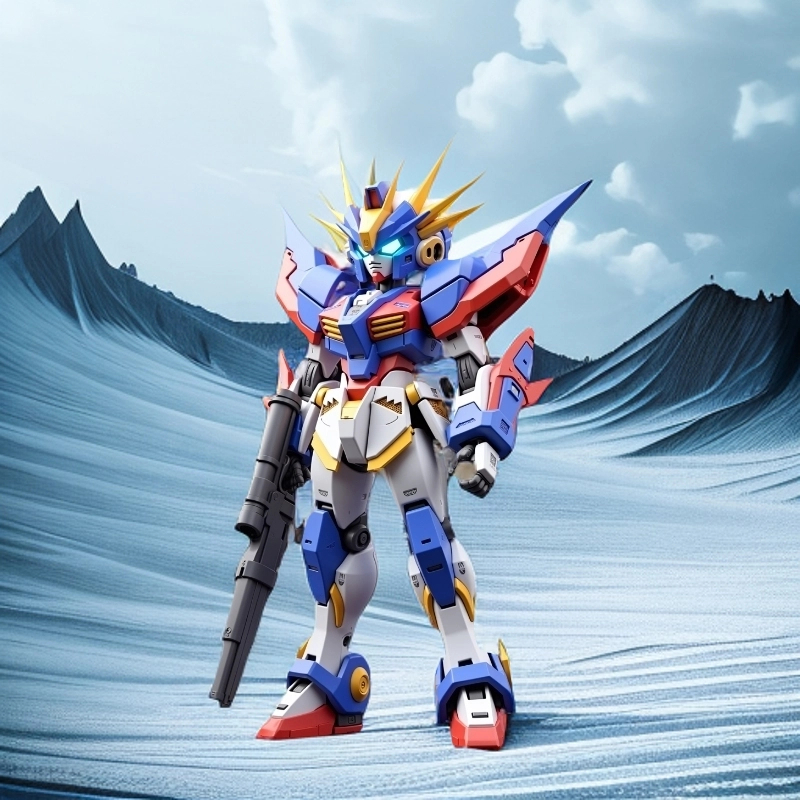 欧欧机驭潮玩正版拼装模型擂台手办端