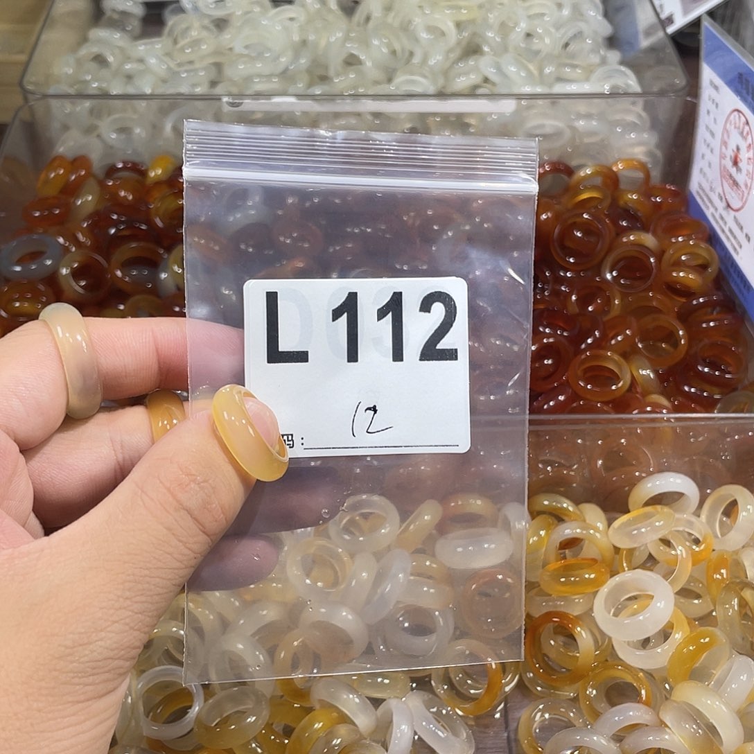 合金戒指玛瑙/玉髓112