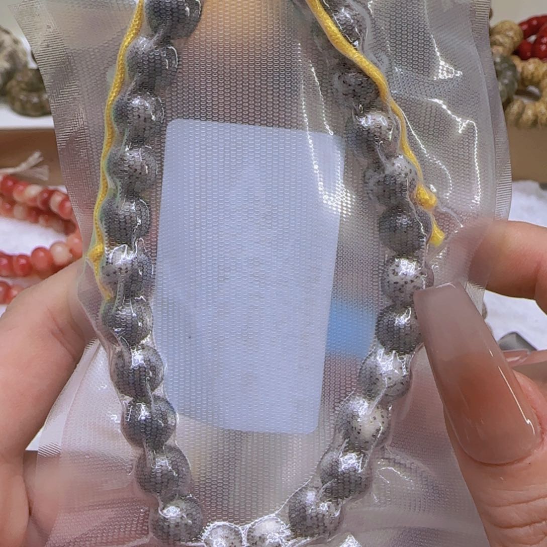 星月菩提手串33高端黑冰星月菩提9圆手持