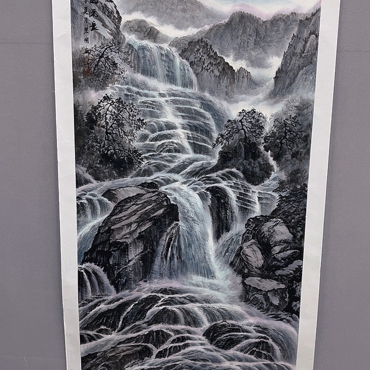 国画纯手绘字画宣纸