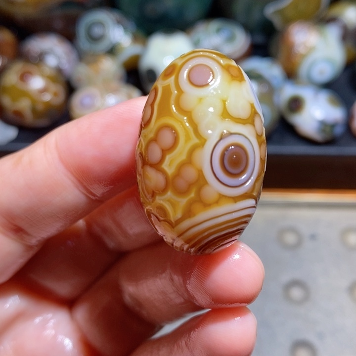 未镶嵌玛瑙/玉髓珠宝半成品153